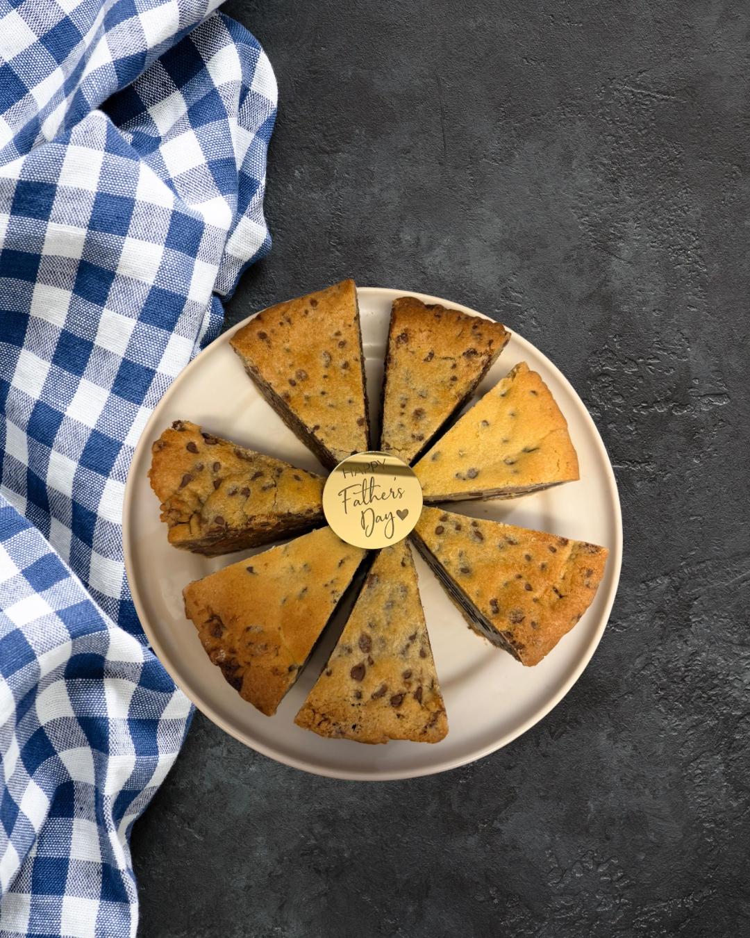 Fathers Day Cookie Pie
